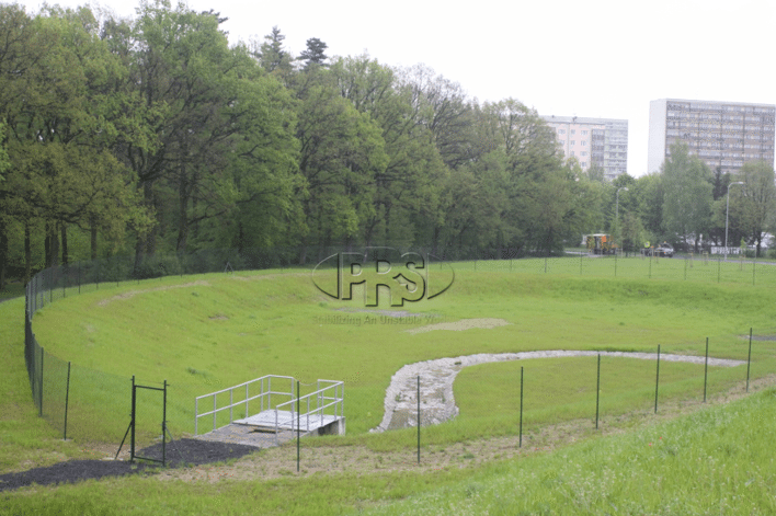 Bioswale Stormwater Management (Czech Republic)