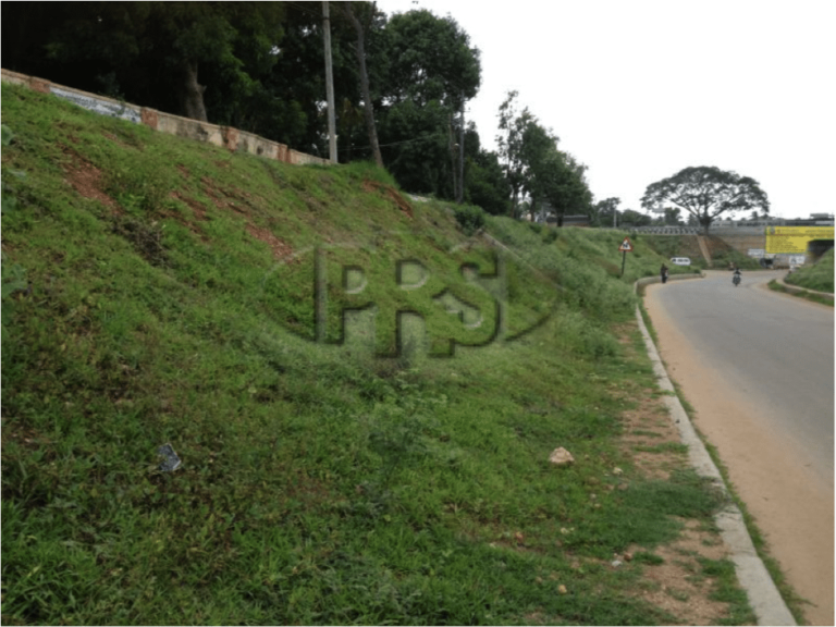 embankments for slope stabilization (India)