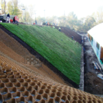 HDPE Geocells - Slope Protection A