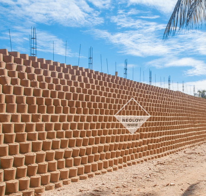 Neoloy® Retaining Wall for LNGStorage Terminal Platform, Caribbean Islands